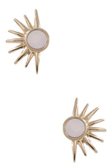 Mother of Pearl Post Earrings