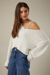 Cozy Crush Off Shoulder Sweater
