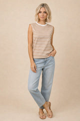 Everyday Stripe Sleeveless Tank