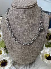 Bar Link Magnetic Necklace