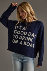It’s a Good Day Boat Sweater
