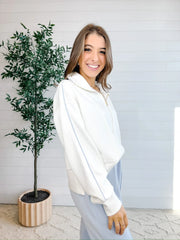 Neutral Half Zip Pullover – Mac and Me Exclusive