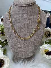 Bar Link Magnetic Necklace