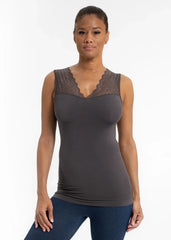 Lace Inset Top