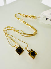 Mini Enamel Dainty Necklaces