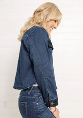 Mac and Me Corduroy Contrast Denim Jacket