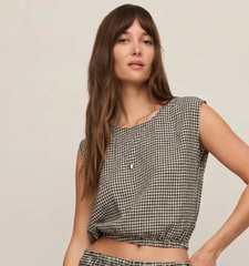 Merit Gingham Top