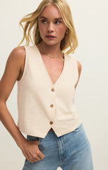 Noelle Textured Vest