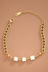 18K Gold Waterproof Stainless Steel Bracelet