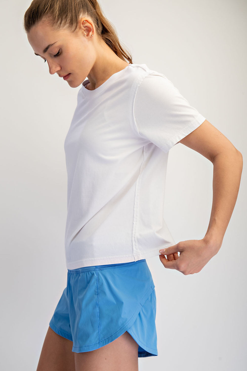100% Cotton Relaxed Tee