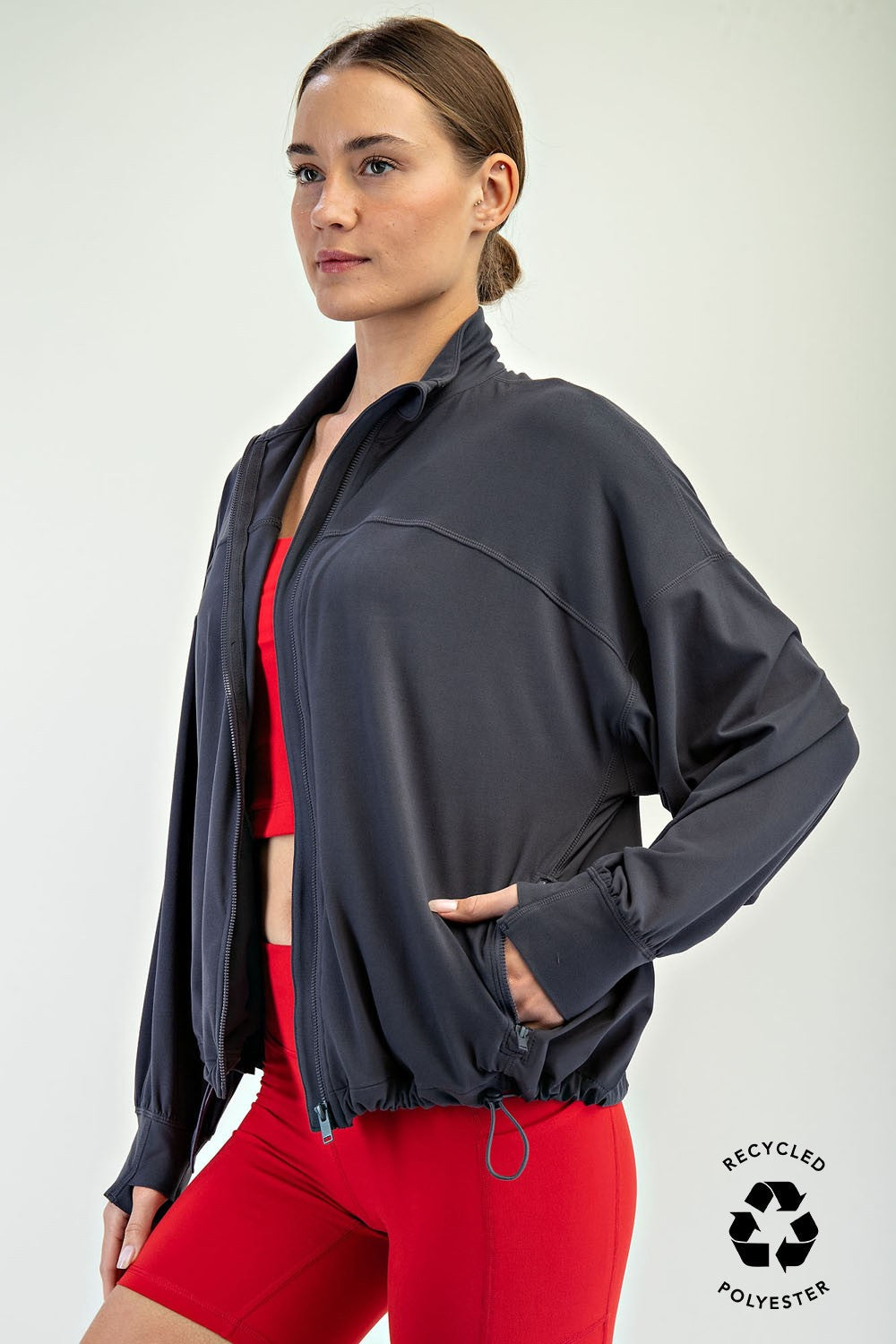 Oversized Recycled Active Jacket