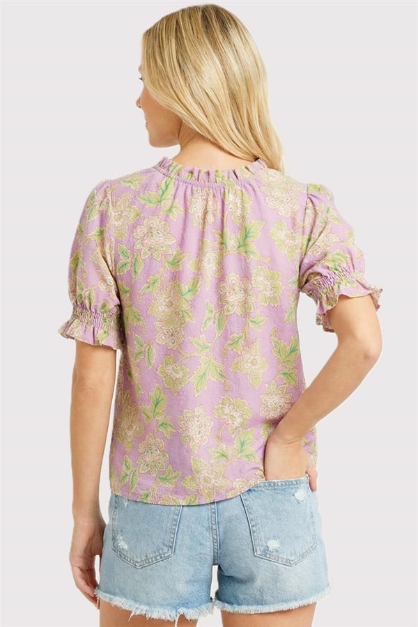 Garden Party Floral Blouse