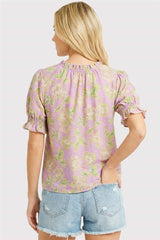 Garden Party Floral Blouse