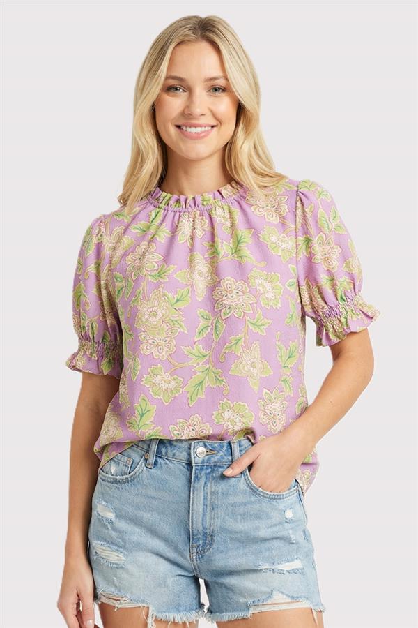 Garden Party Floral Blouse