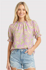 Garden Party Floral Blouse
