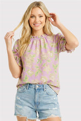 Garden Party Floral Blouse