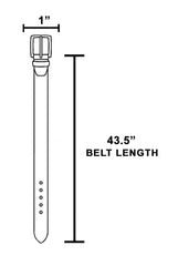 Metallic Disc Studded Belt | Faux Leather