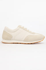 Retro Sneakers – Suede & Nylon Mesh