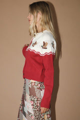 Duck Fair Isle Cardigan