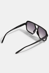 Retro Aviator Sunglasses | Large Acetate Frame
