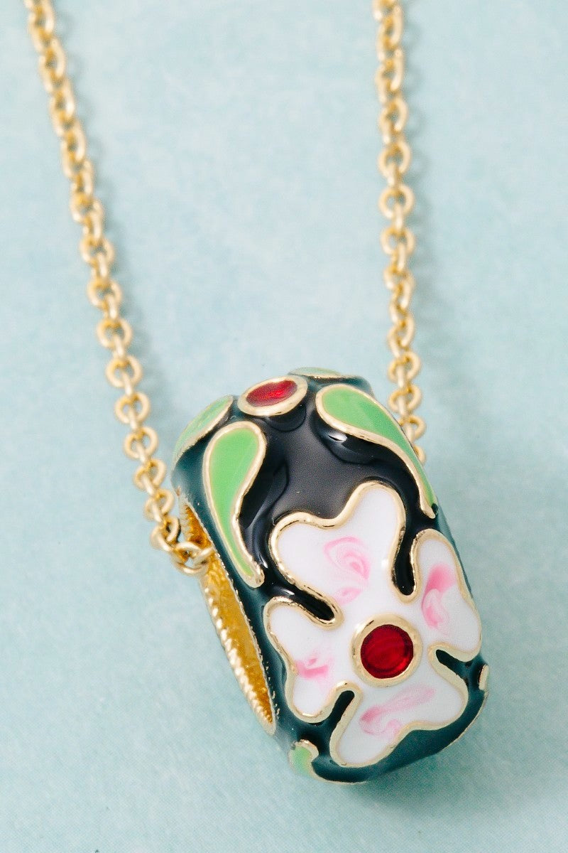 Enchanted Bloom Pendant Necklace