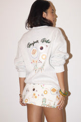 Bonjour, Bébé Crewneck Sweatshirt