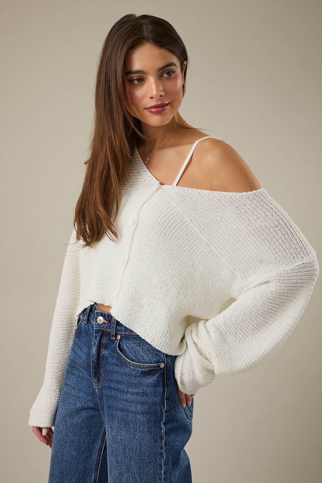 Cozy Crush Off Shoulder Sweater