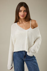 Cozy Crush Off Shoulder Sweater