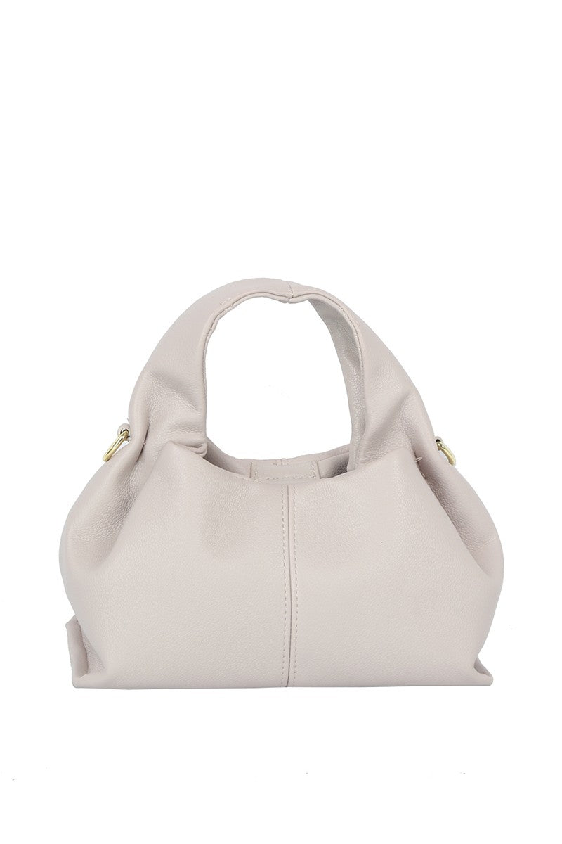 Modern Muse Faux Leather Satchel