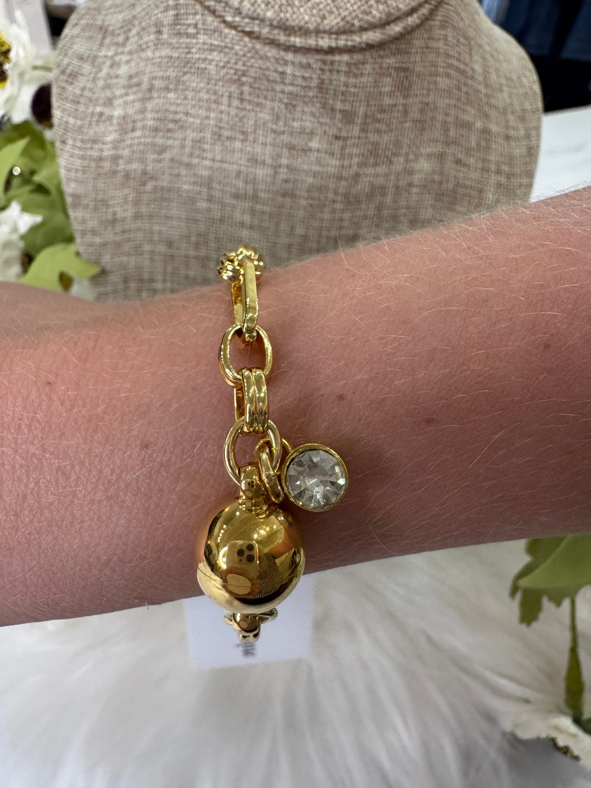 Luxury Bar Link Magnetic Bracelet