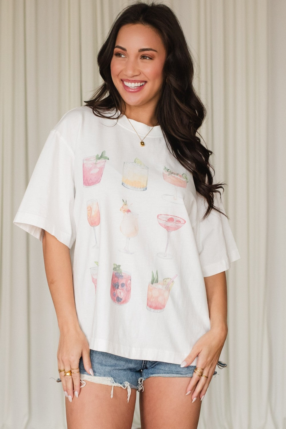 Cocktail Graphic Tee