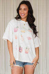 Cocktail Graphic Tee