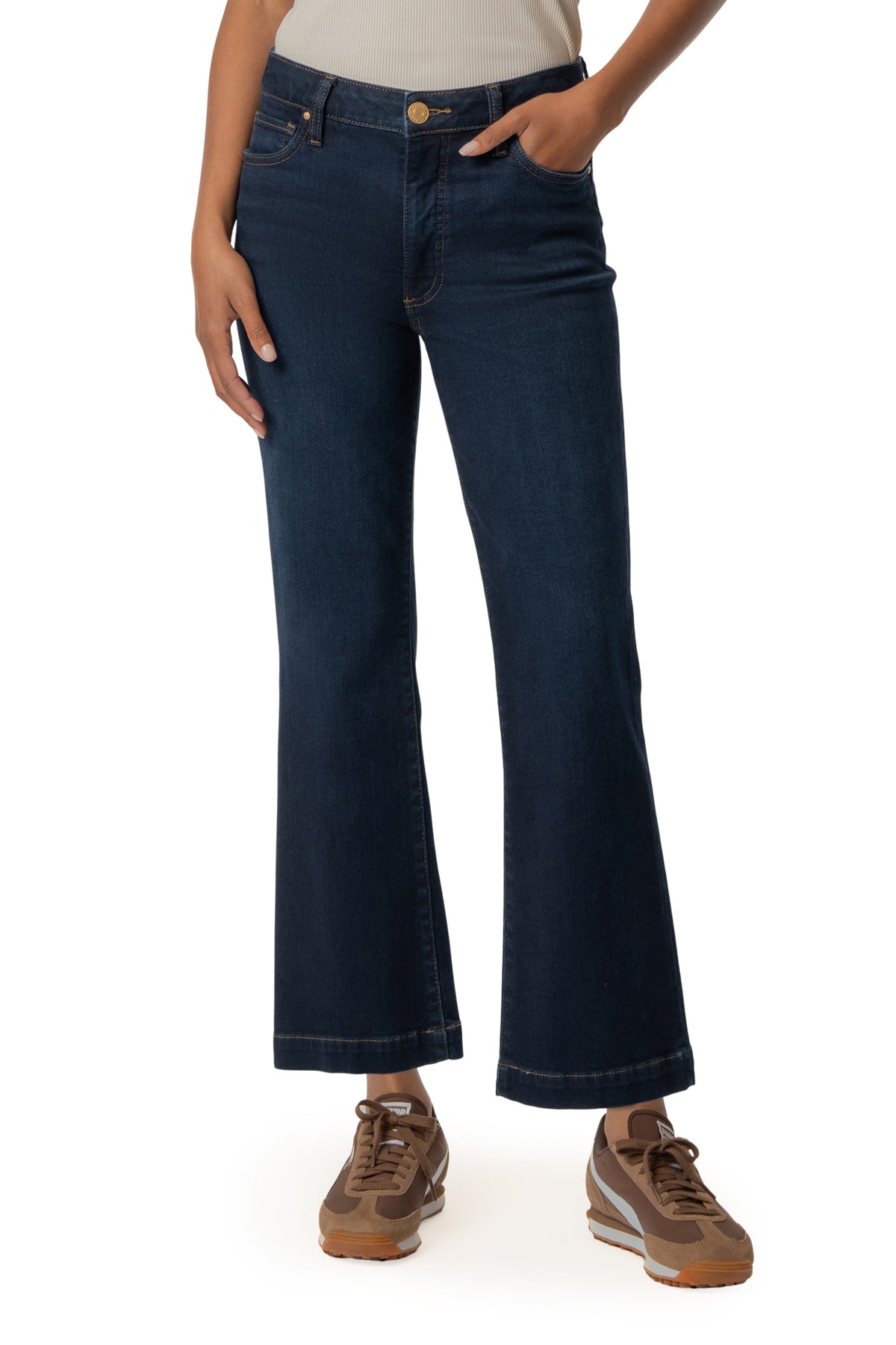 Kelsey High Rise Kick Flare