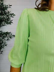 Ribbed Henley Top – Mac and Me Exclusive