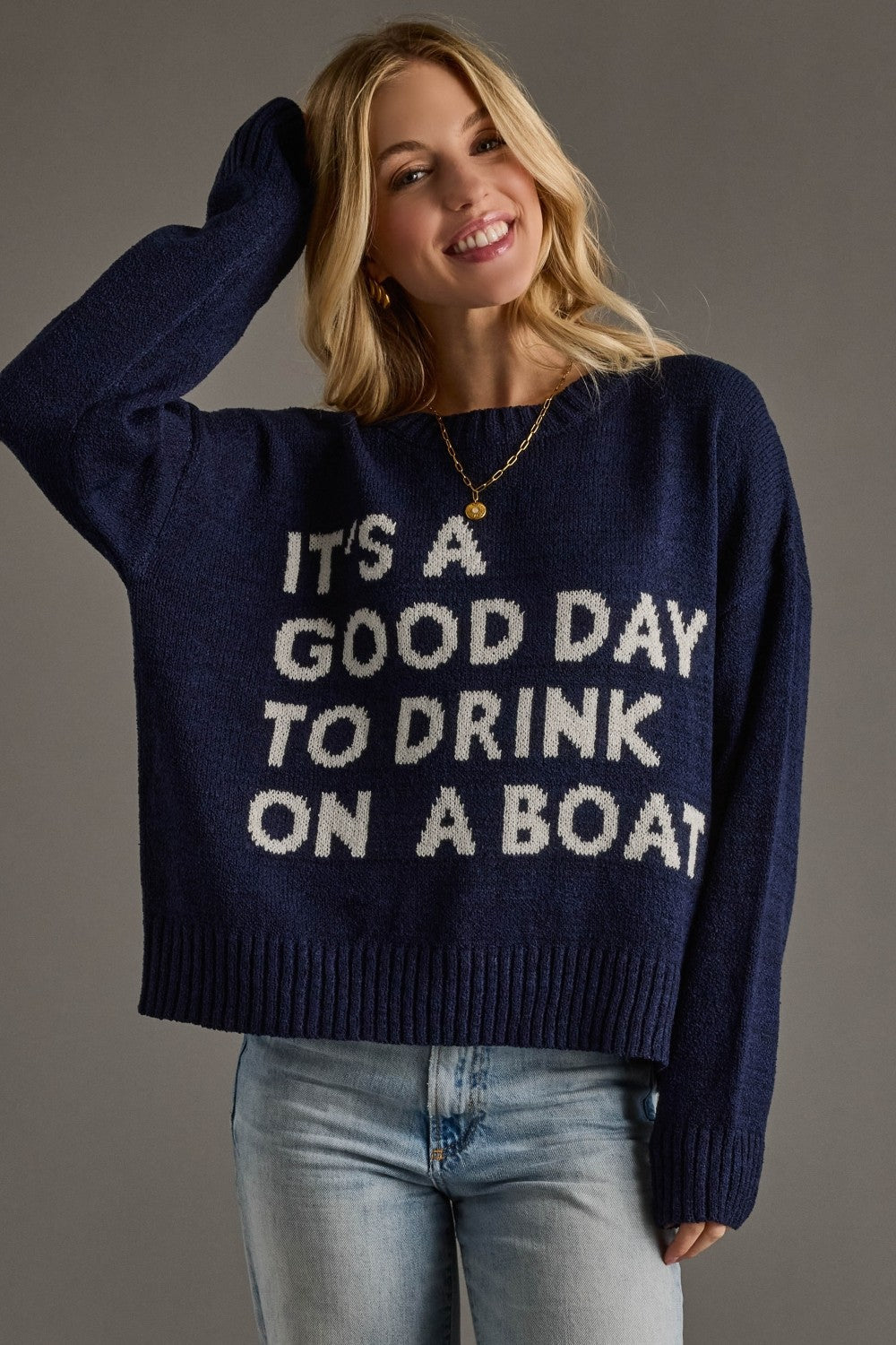 It’s a Good Day Boat Sweater