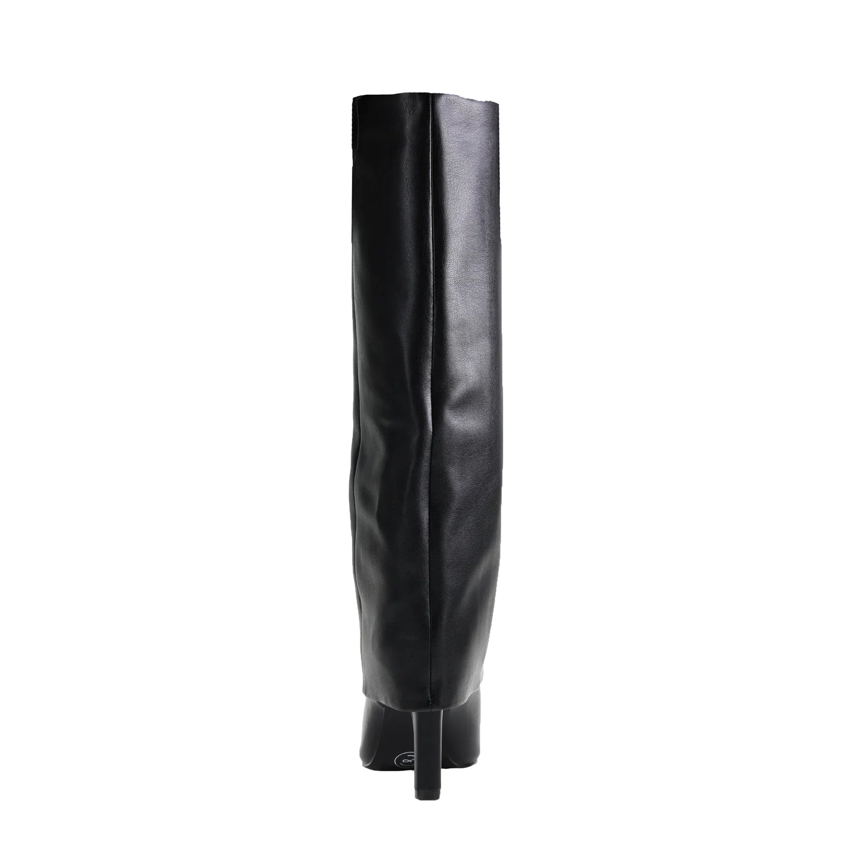 Black Knee-High Pointed Toe Boots