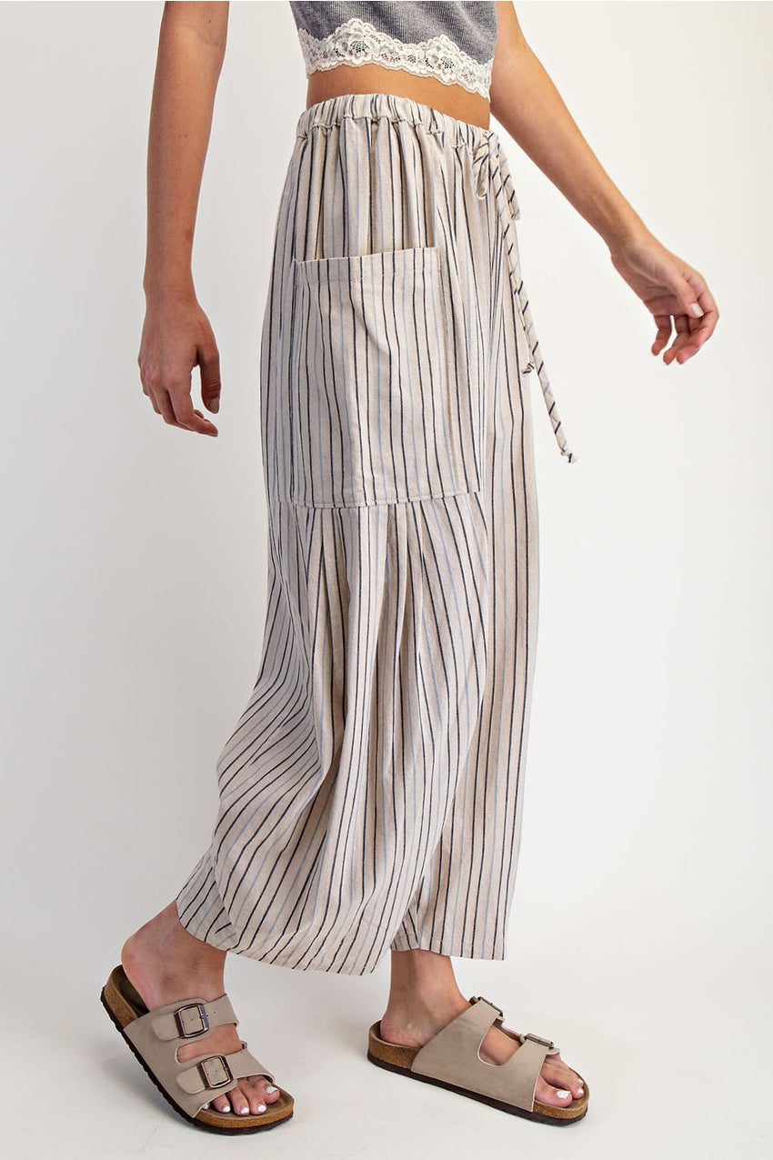 Cotierra Wide Stripe Leg Pants
