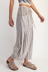 Cotierra Wide Stripe Leg Pants