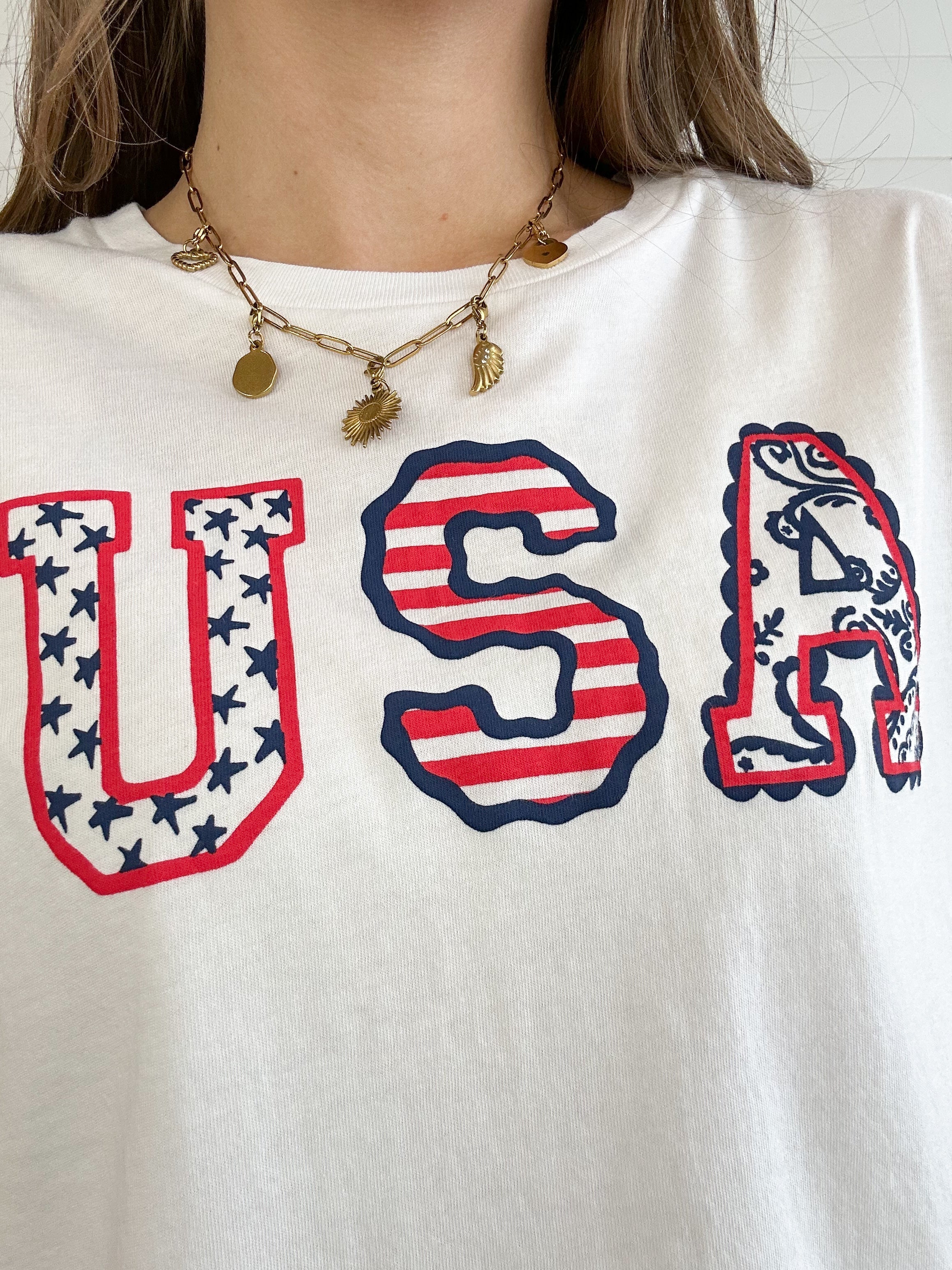 Mac & Me USA Graphic Tee