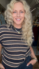 7 Short Sleeve Sweater