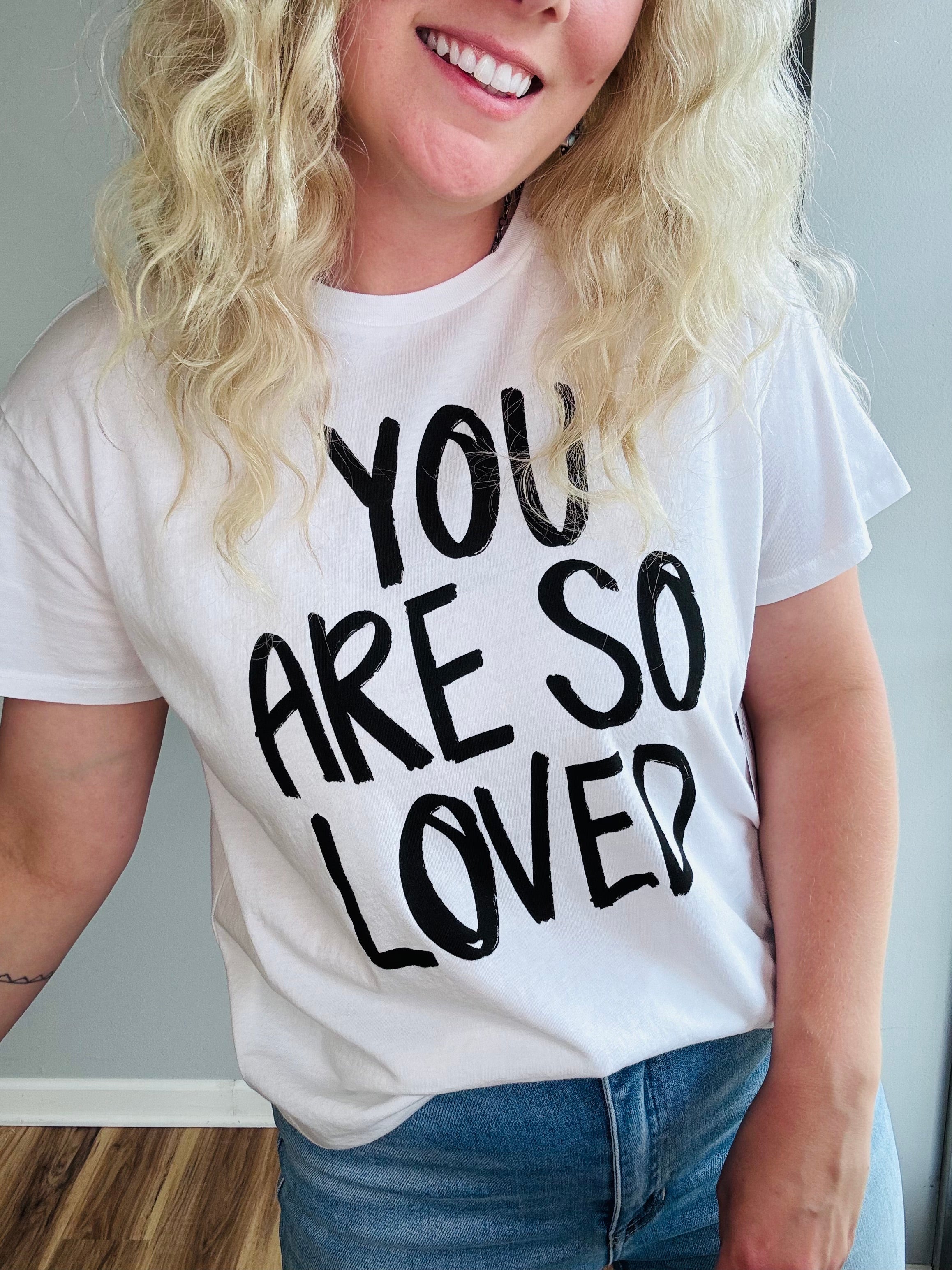 You Are So Loved Graphic Tee *NEW* Black Color now available!
