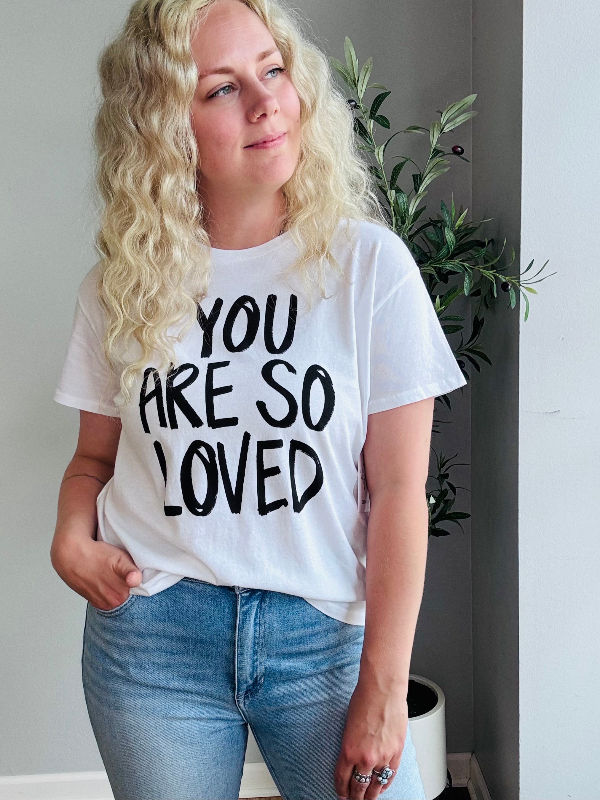 You Are So Loved Graphic Tee *NEW* Black Color now available!