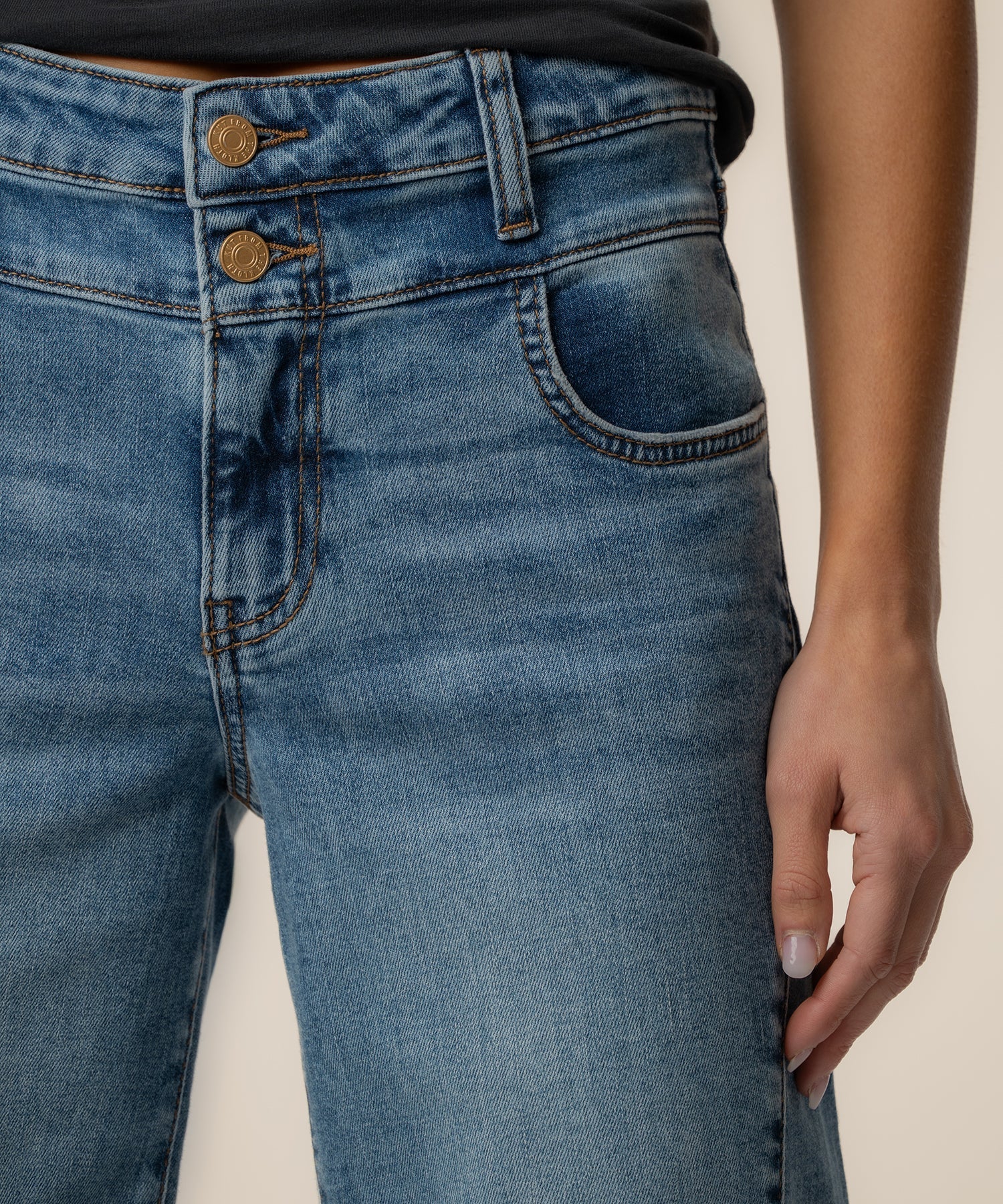 Charlotte High Rise Wide Leg Jeans