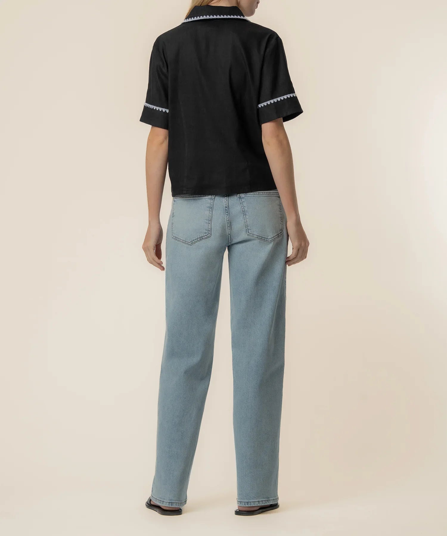 Marisol Short Sleeve Button Front