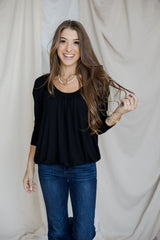 Mac & Me Perfect Tucked Top