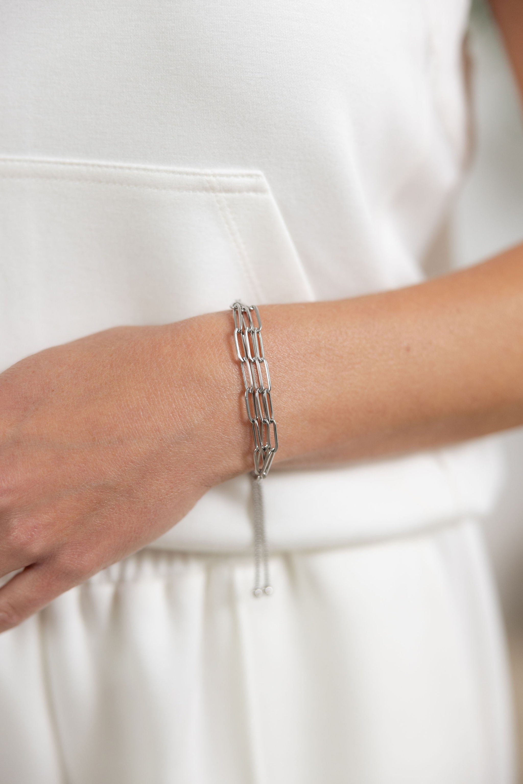 Convertible Link Bracelet – Triple Chain Style