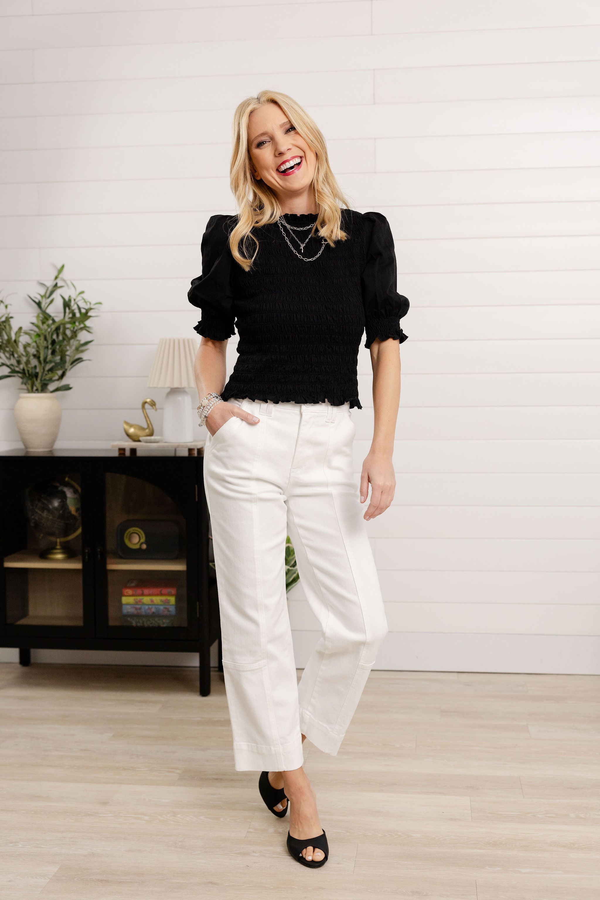 High Rise Relaxed Straight Pant – Mac and Me Exclusive