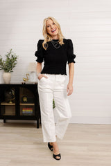 High Rise Relaxed Straight Pant – Mac and Me Exclusive