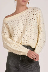 Adrienne Open-Knit Sweater