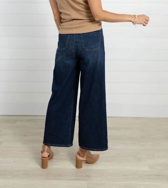 Mac and Me Skyrise Wide Leg w/ Tulip Hem